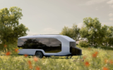 Pebble Flow is an electric travel trailer with own drive system